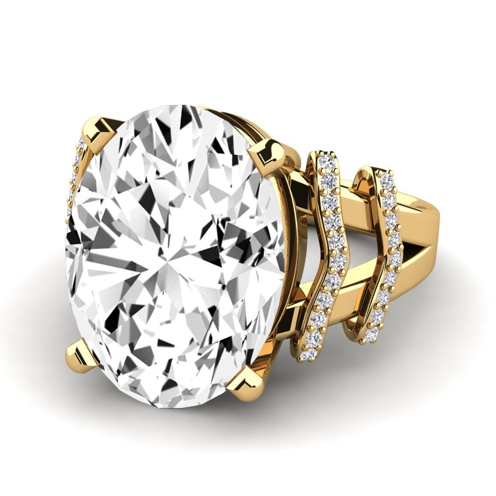 Moissanite Ring Rubi