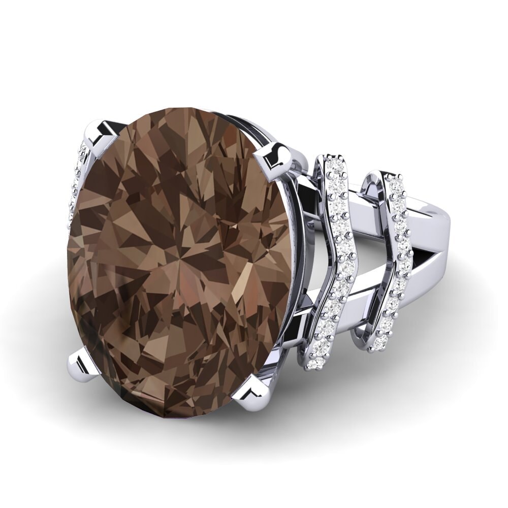 Smoky Quartz Ring Rubi