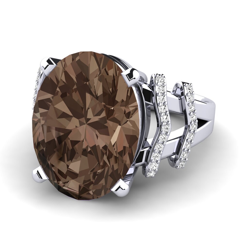 Smoky Quartz Ring Rubi