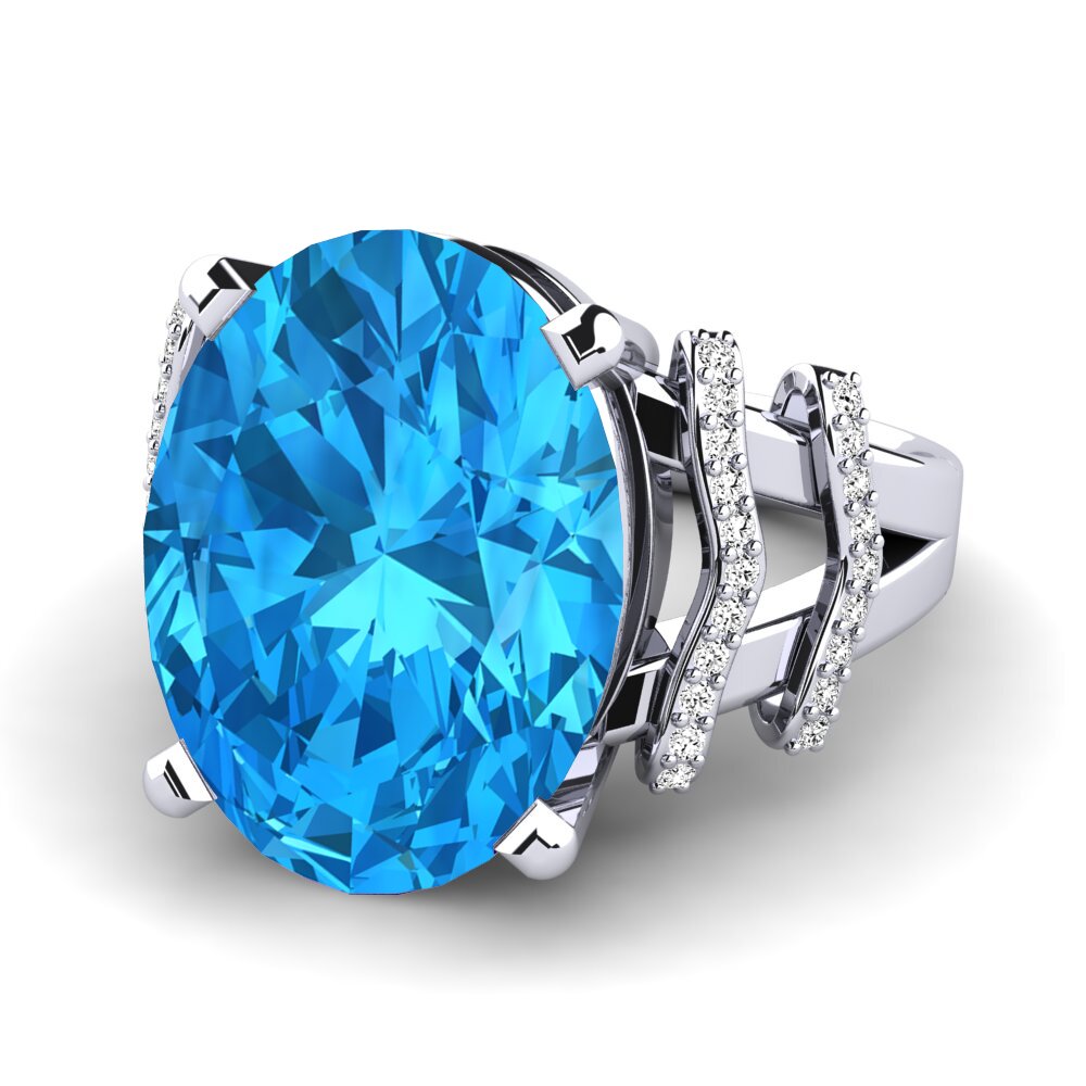 Blue Topaz Ring Rubi