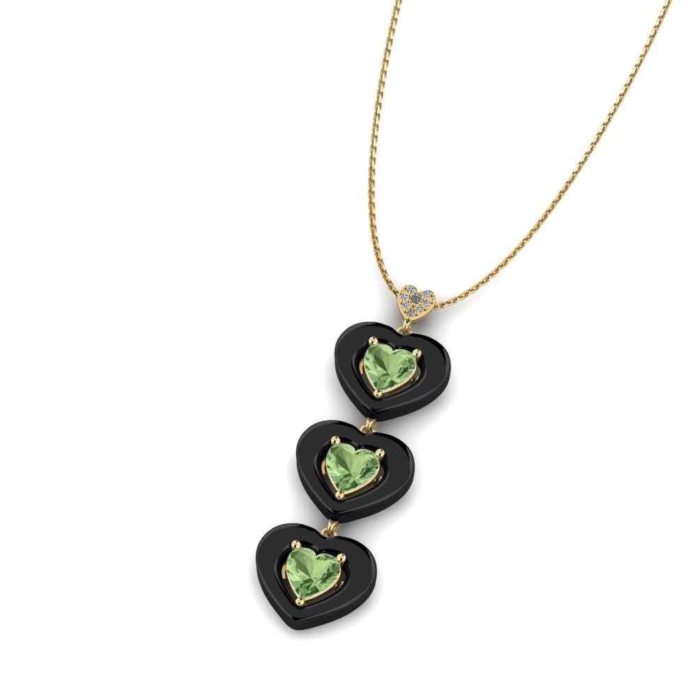 Zafiro Verde Colgante de Mujer Ruggieri