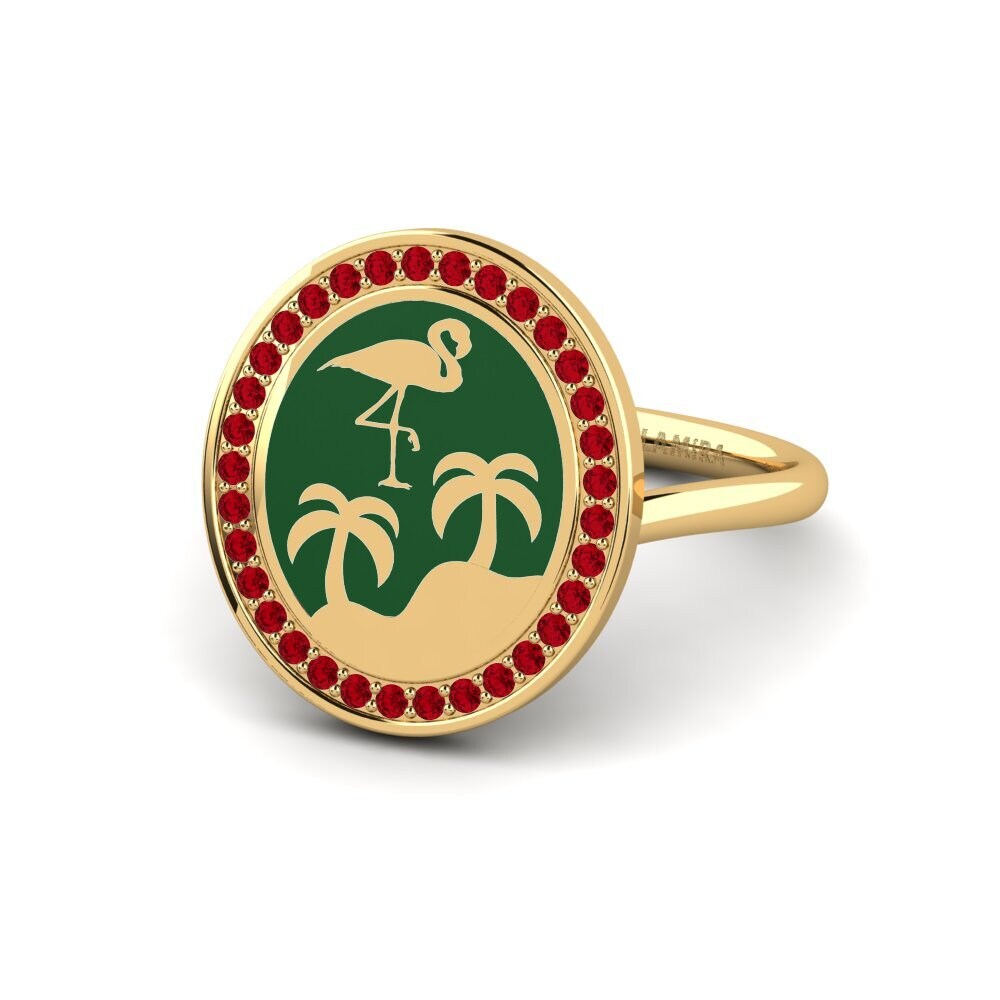 Circonita Roja Anillo Ryley