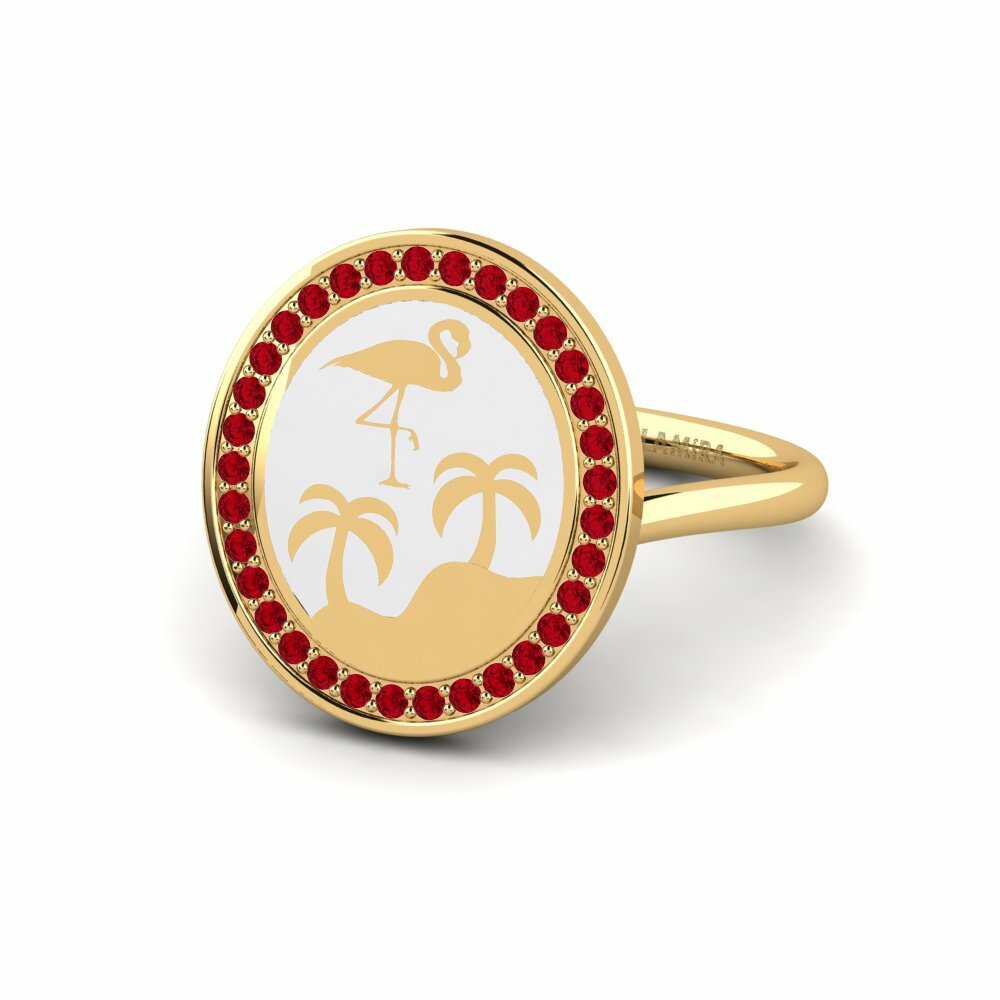 ruby-zirconia Cincin Ryley