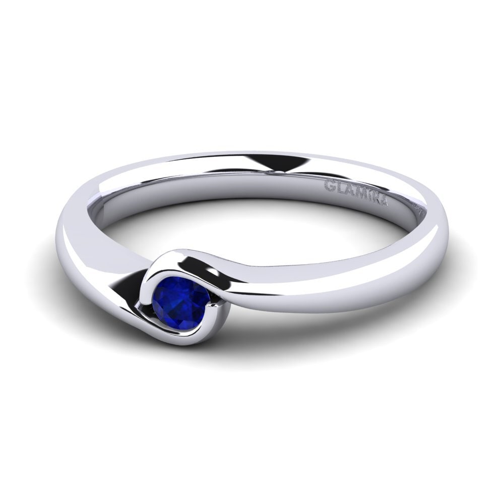 Zafiro Anillo de compromiso Sabella 01crt