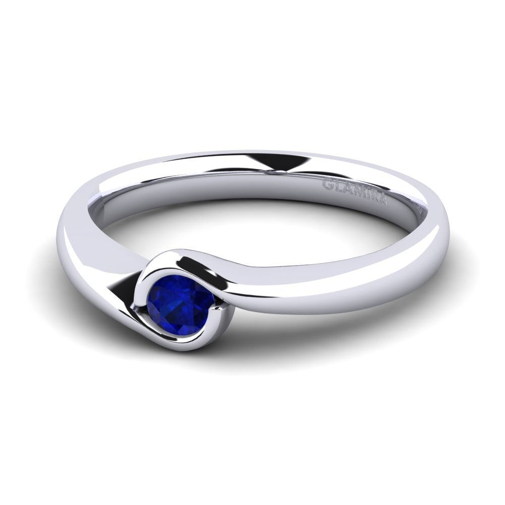 Zafiro Anillo de compromiso Sabella 016crt