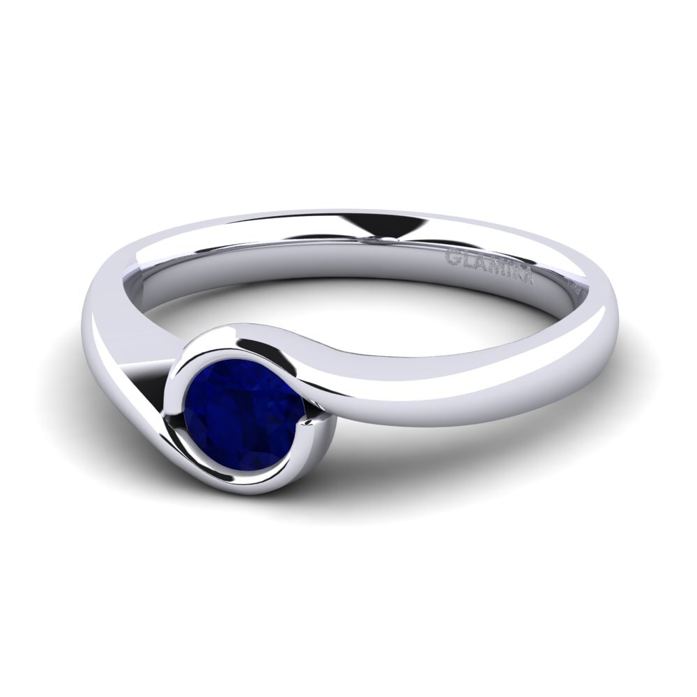 Zafiro Anillo de compromiso Sabella