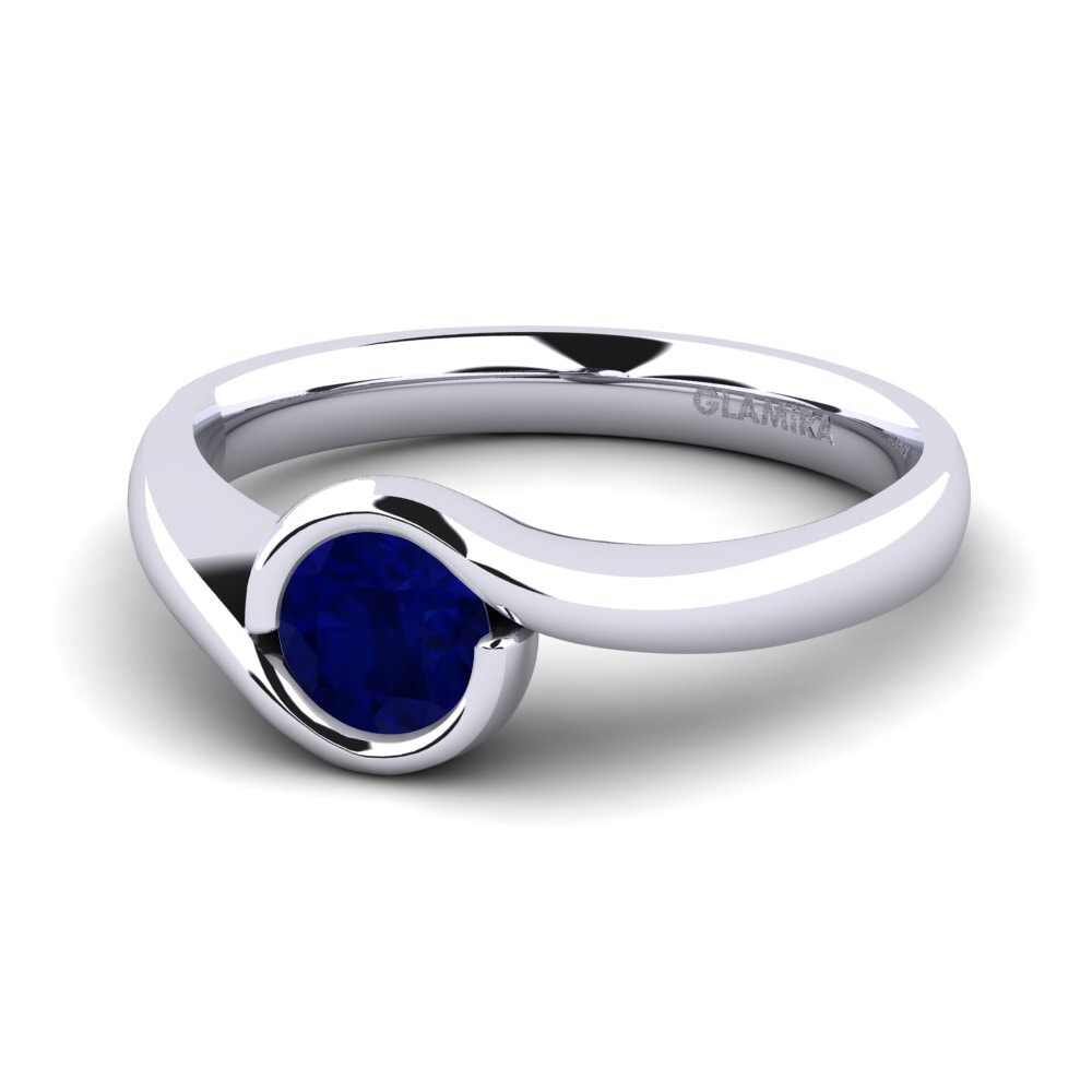 Zafiro Anillo de compromiso Sabella 05crt