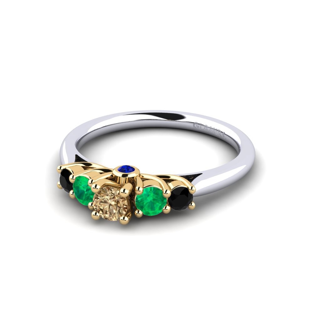 Brown Diamond Engagement Ring Sadie 0.16 crt