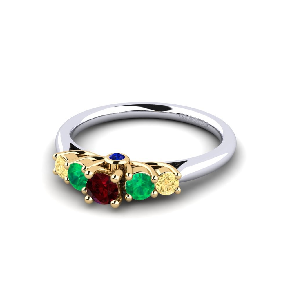 Garnet Engagement Ring Sadie 0.16 crt