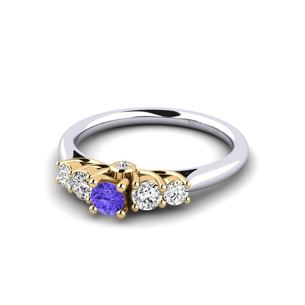 Tansanit Verlobungsring Sadie 0.16 crt