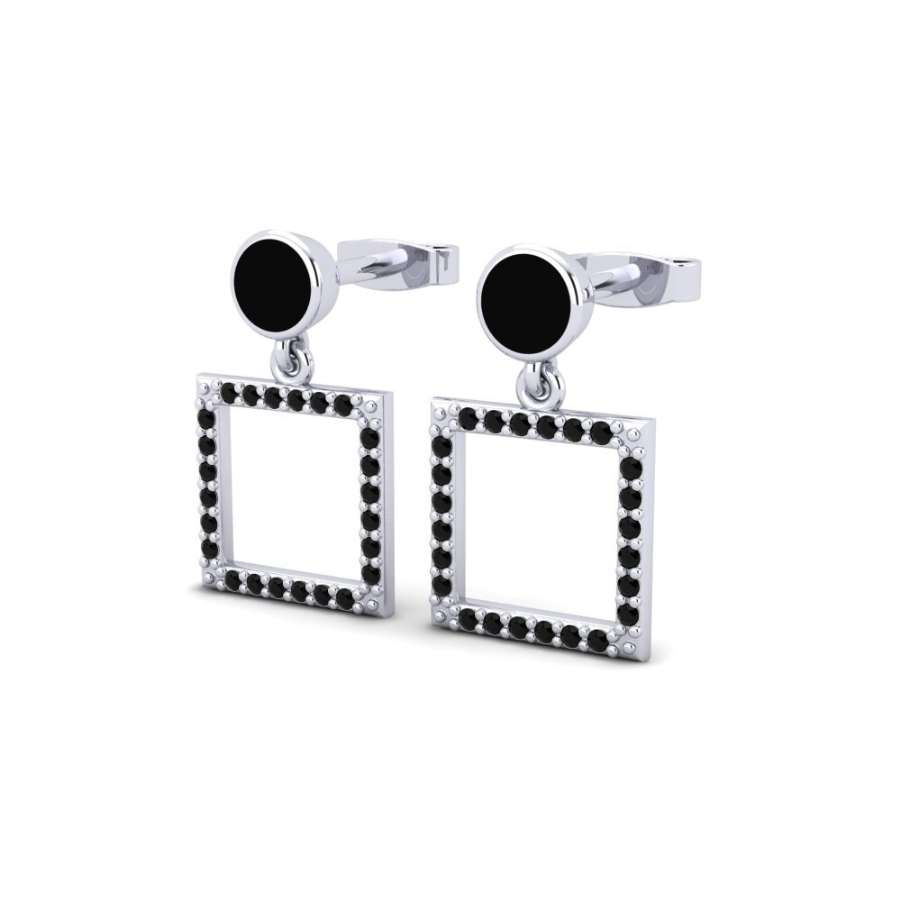 Black Sapphire Women's Earring Salida