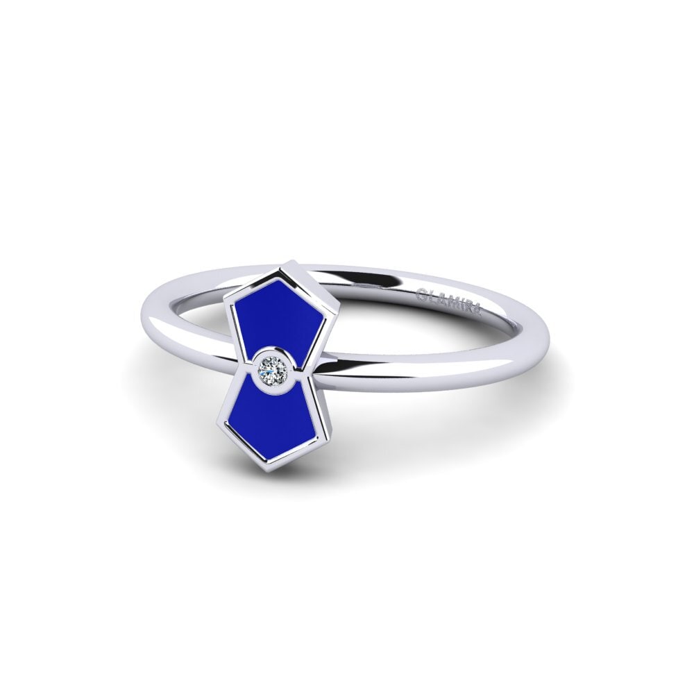 9ct White Gold Ring Saltanob