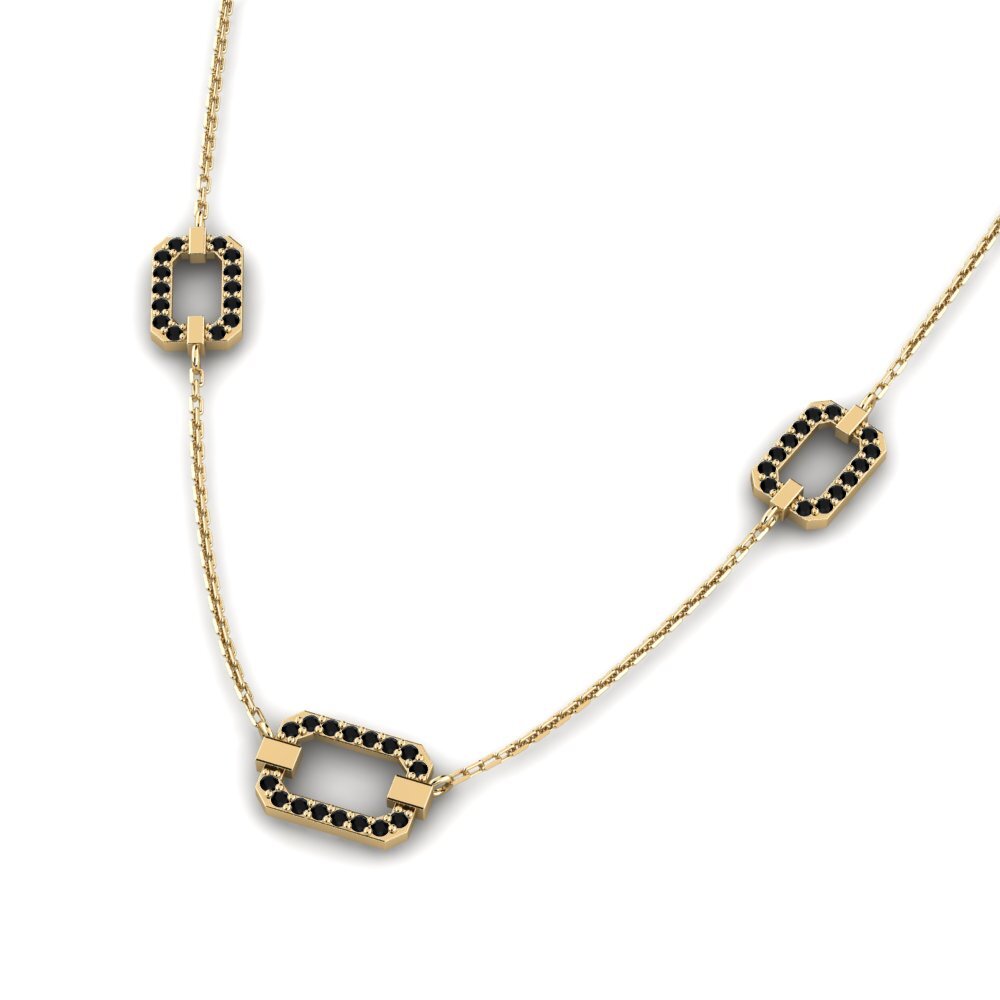 Black Onyx Women's Necklace Sammen