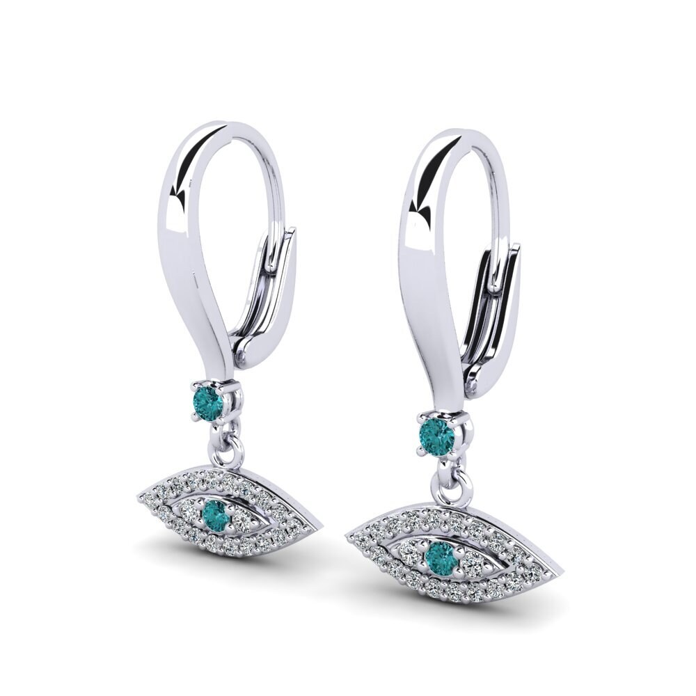 Blue Diamond Women's Earring Sandshrew