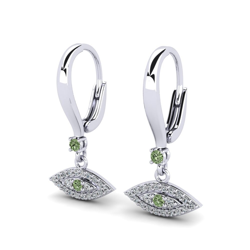 Green Diamond Women's Earring Sandshrew