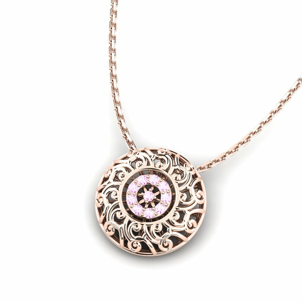 Pink Sapphire Women's Pendant Sangue