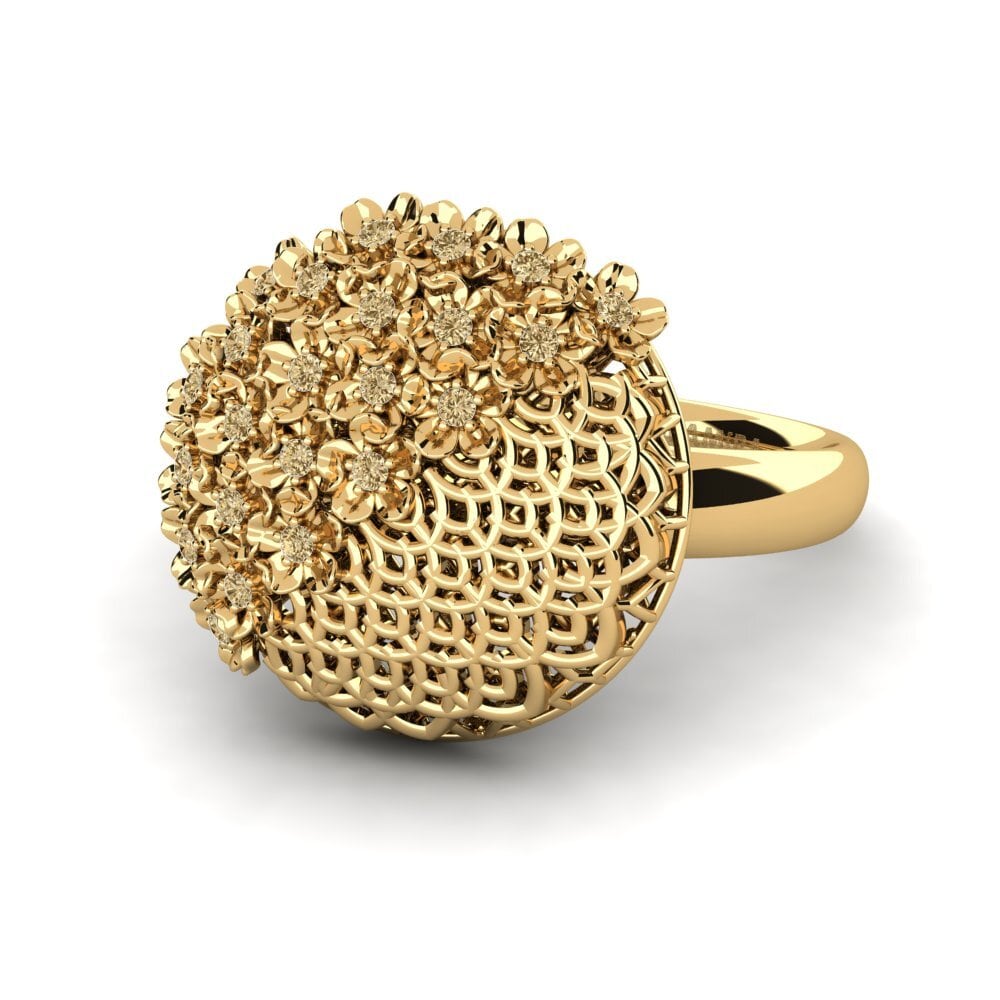 Brauner Diamant Ring Sanya