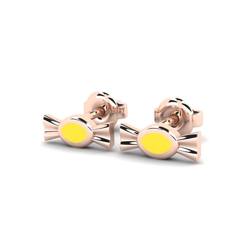 9k Oro Rosa Pendiente para Niño Sapuraizu
