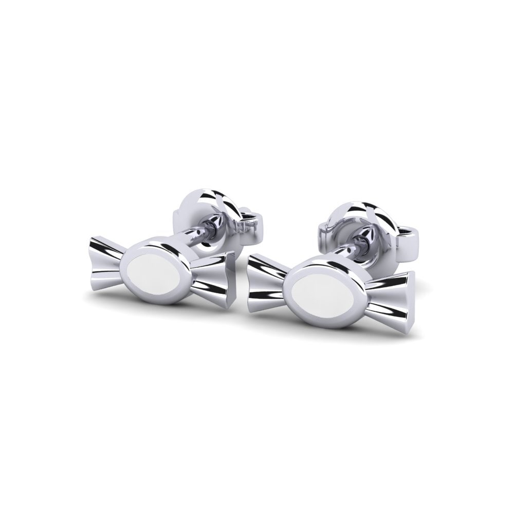 950 Platinum Kid's Earring Sapuraizu