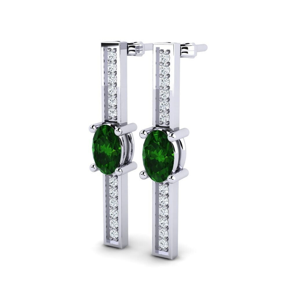 Green Tourmaline Women's Earring Sarika