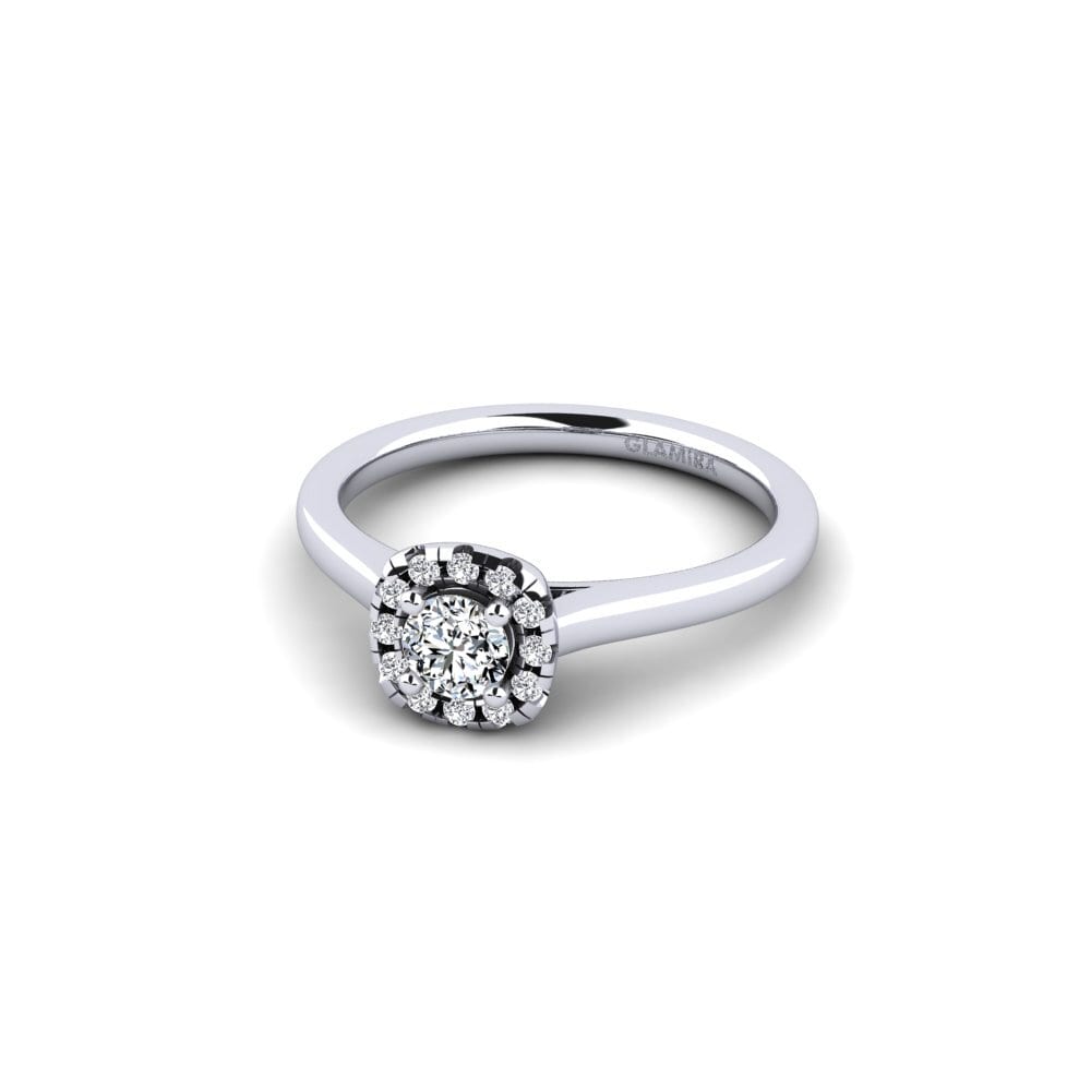Zircônia Anel de Noivado Savanna 0.25 crt
