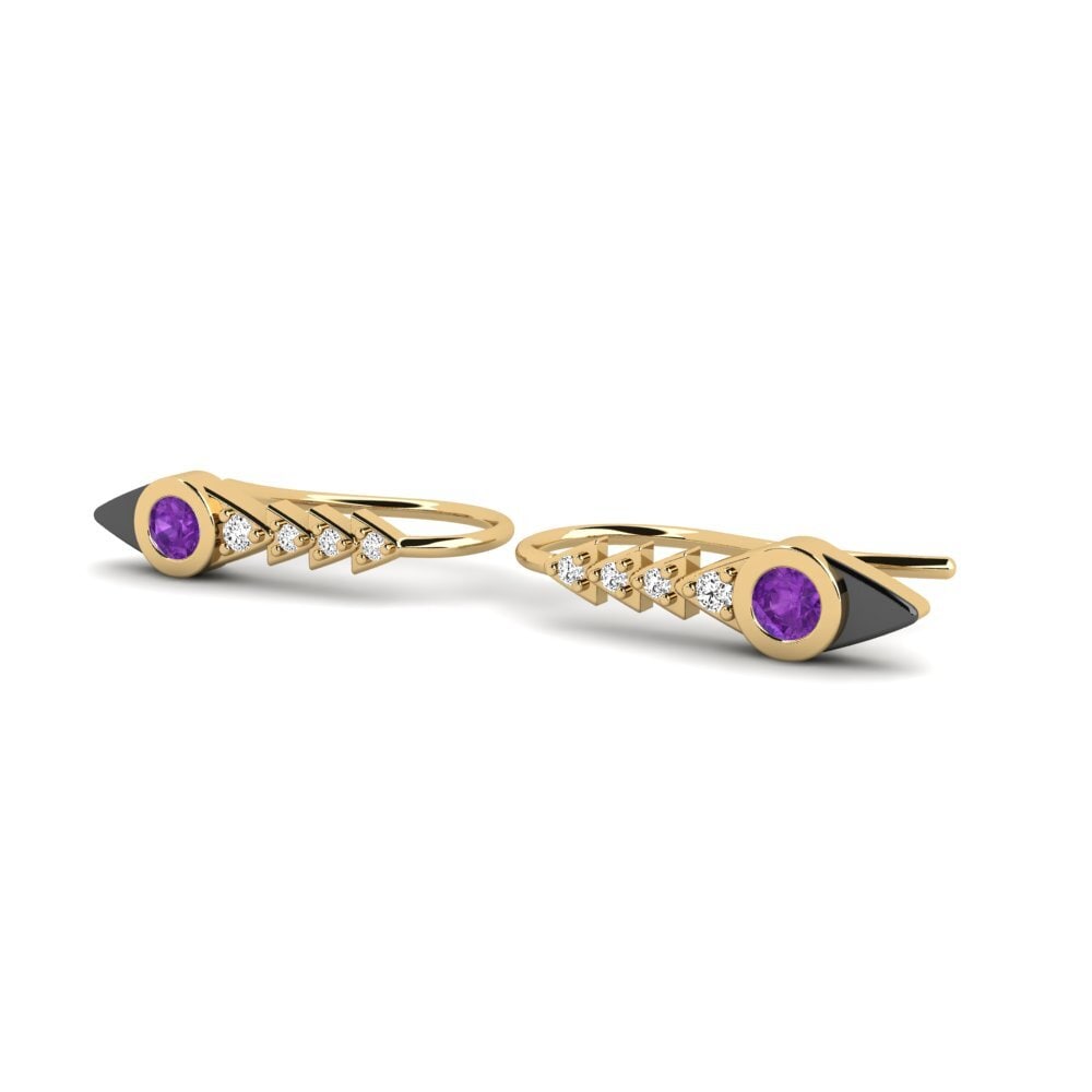 Amethyst Women's Earring Schuler