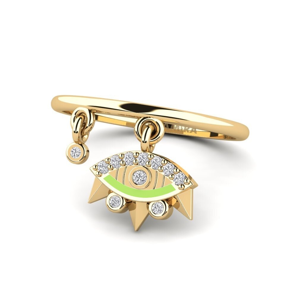 Gelbgold 750 Ring Scudo