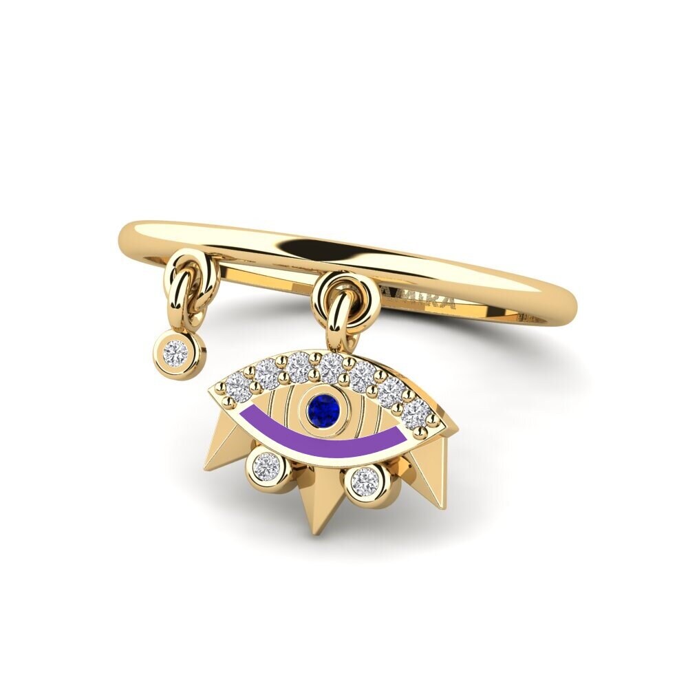 Saphir Ring Scudo
