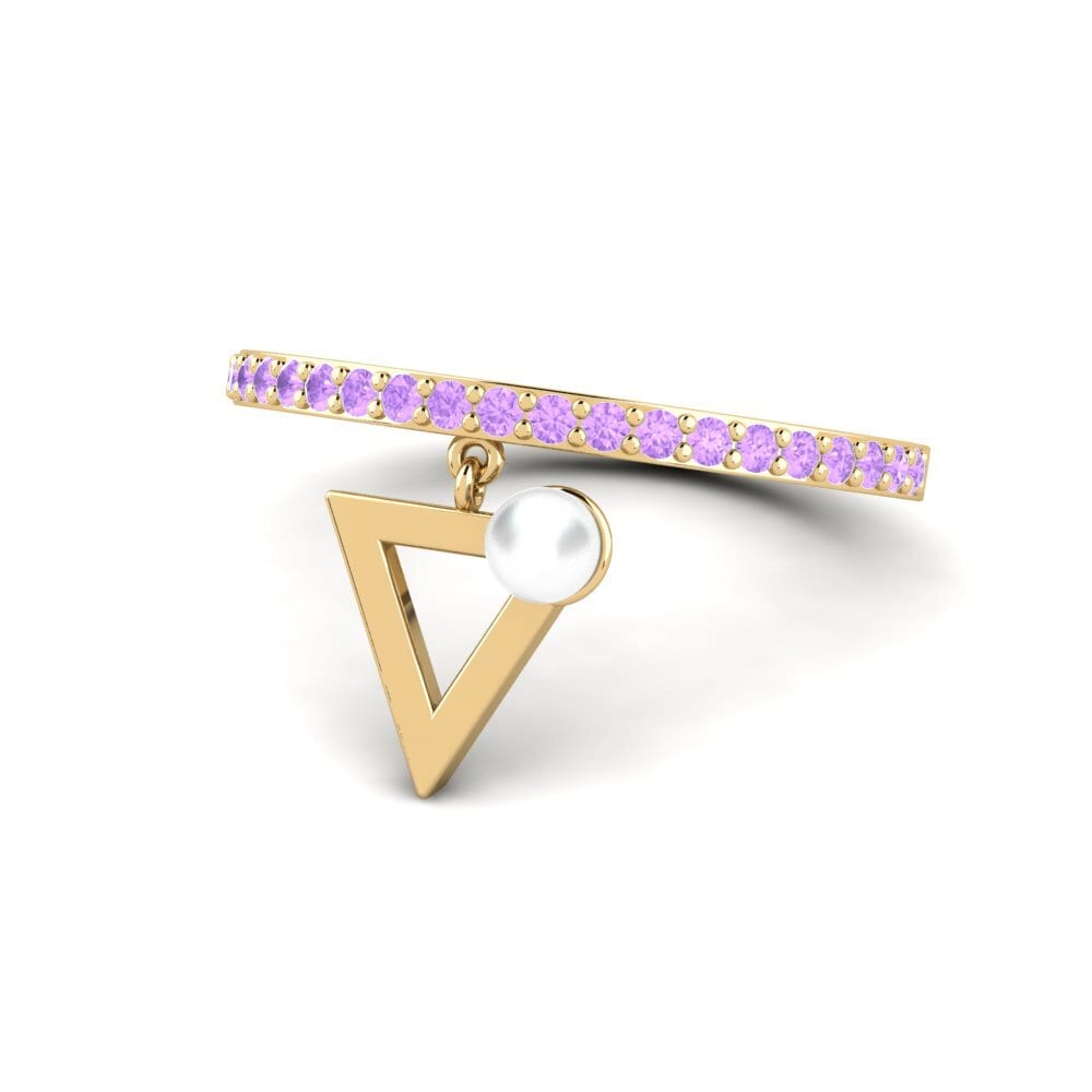 Amatista Anillo Segada