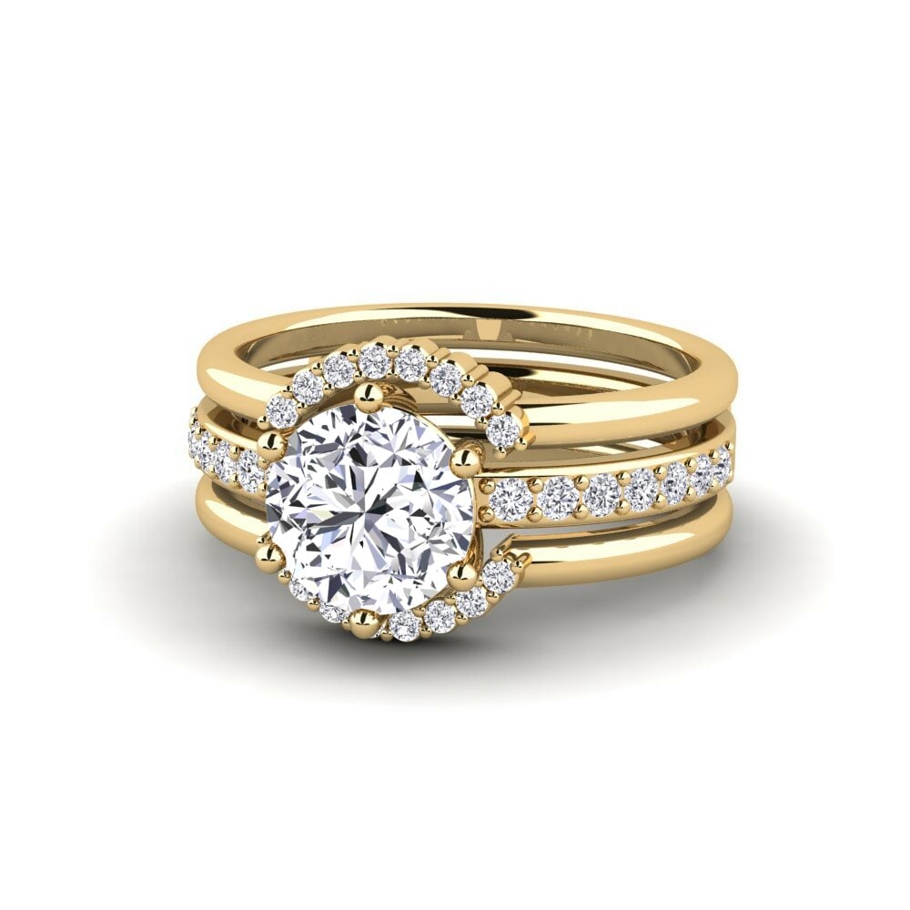 Diamant Bague Segd - SET