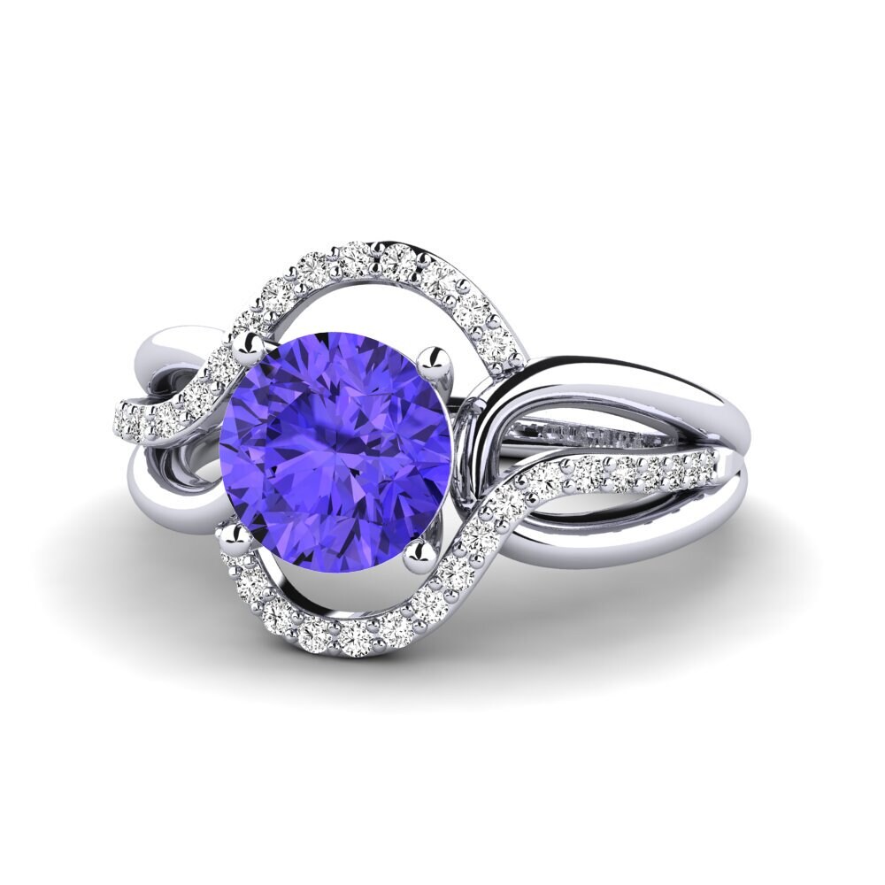 Tanzanita Anillo de Mujer Selifig