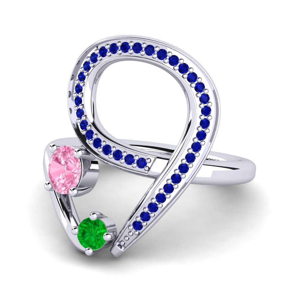 Pink Sapphire Ring Sempronia