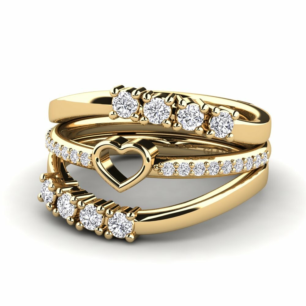 Diamant Bague Semsan - SET