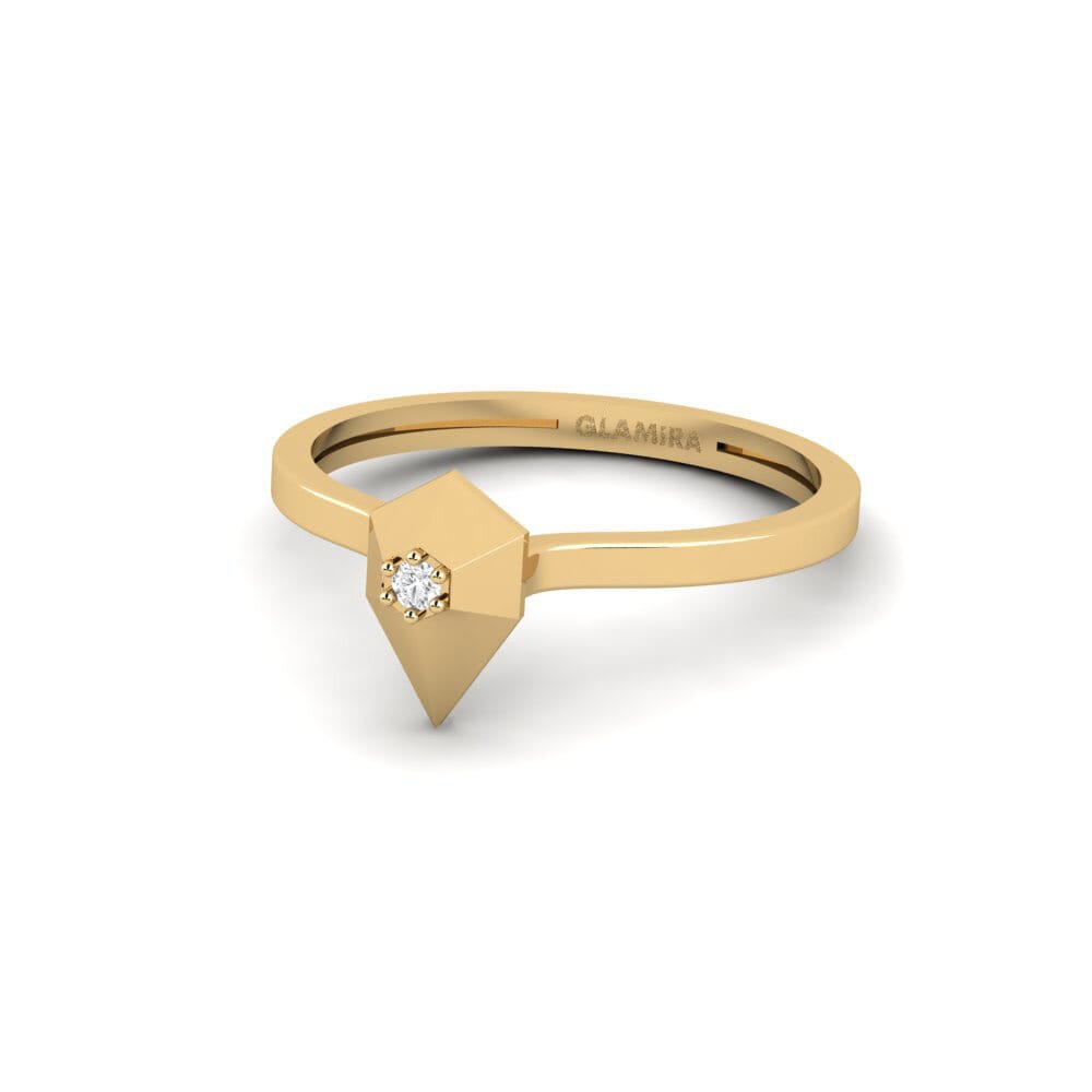 Saphir Blanc Bague Semuanya