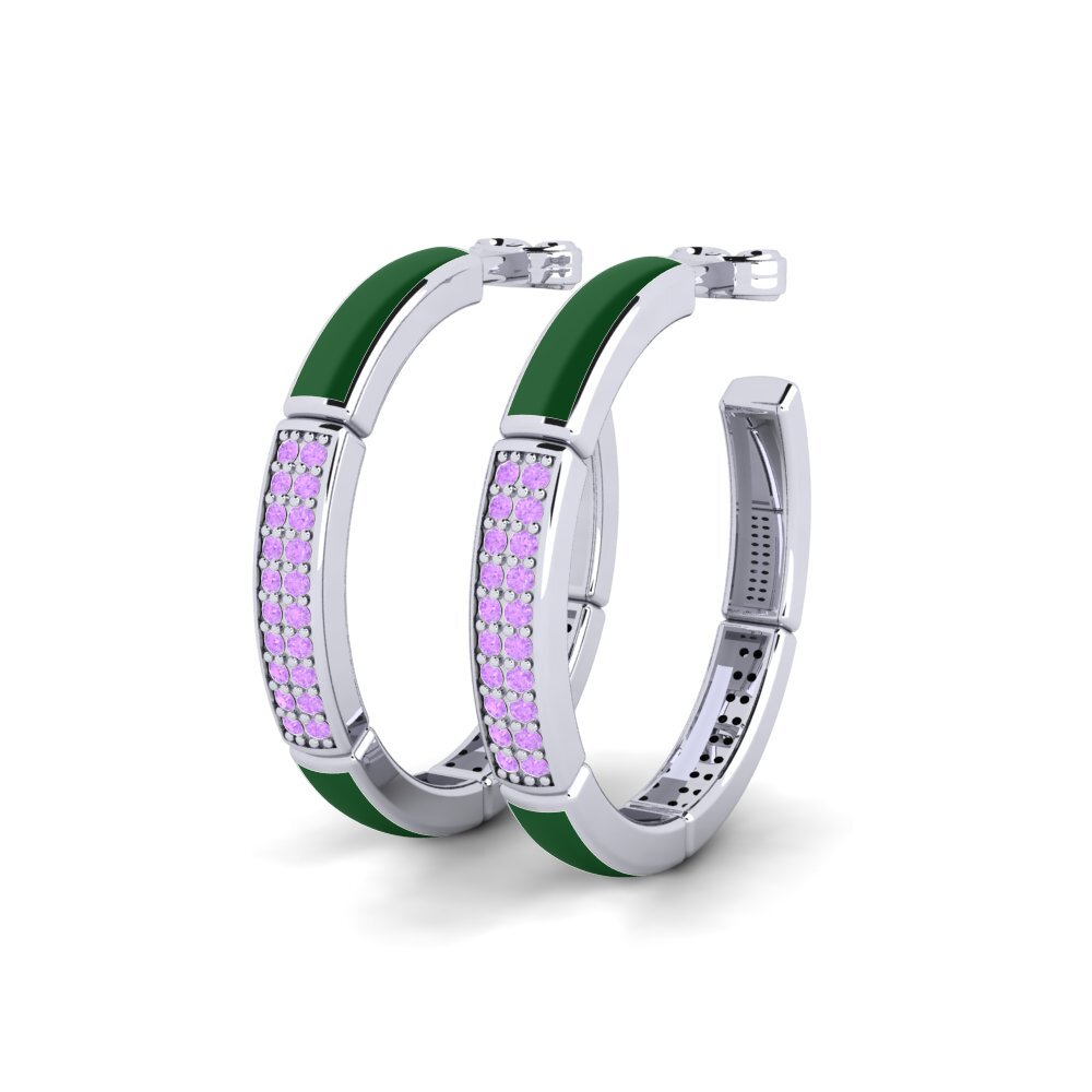 Amethyst Earring Sena