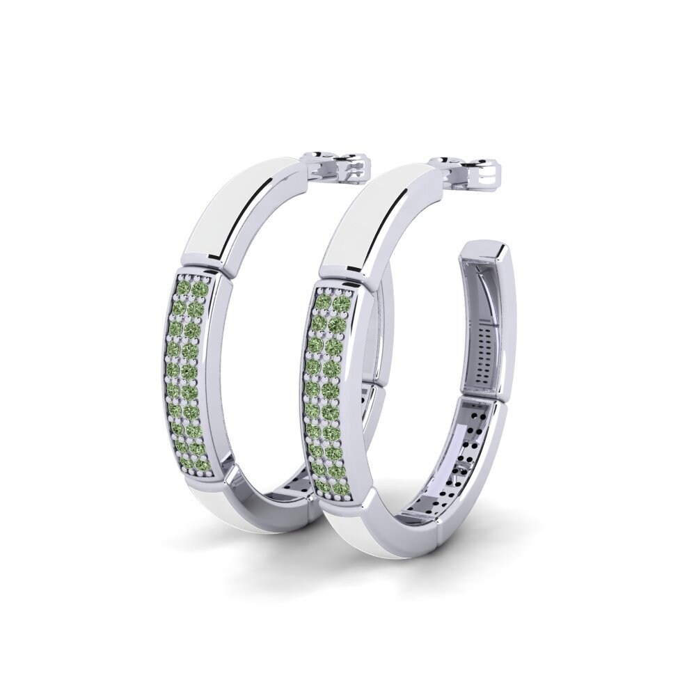 Diamante Verde Pendiente de mujer Sena