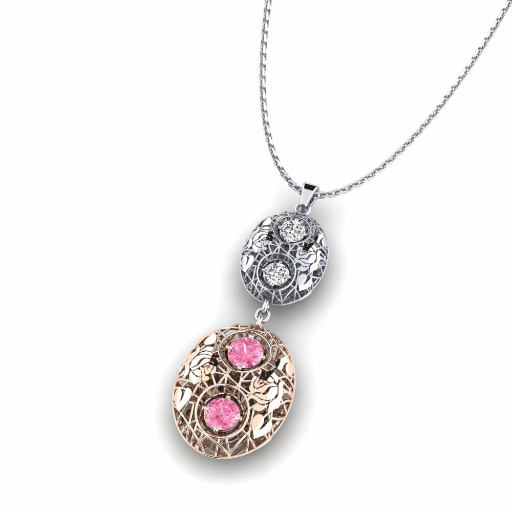 Pink Sapphire Women's Pendant Sennay