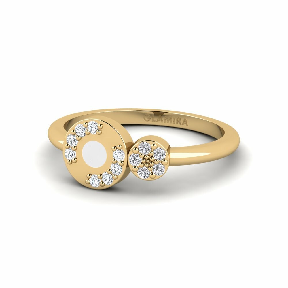 diamond-zirconia แหวน Sens