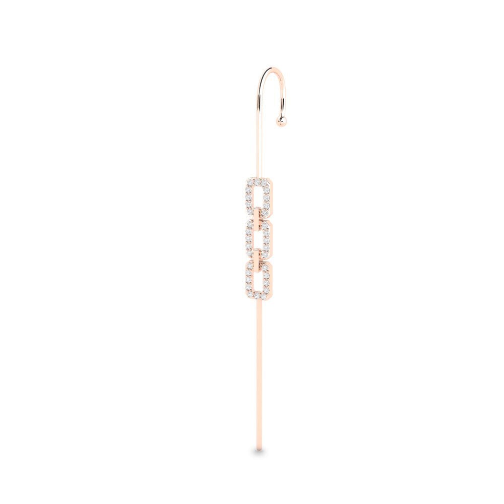 9ct Rose Gold Ear Piercing Seomgwang