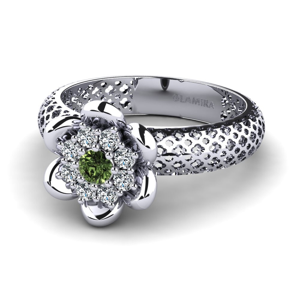 Ringe Fusion Grüner Saphir