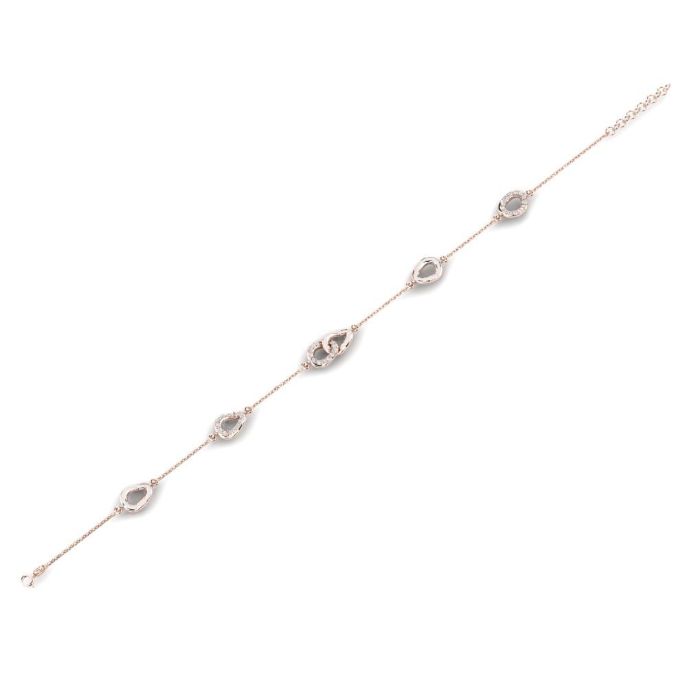 9ct Rose Gold Women's Bracelet Seru