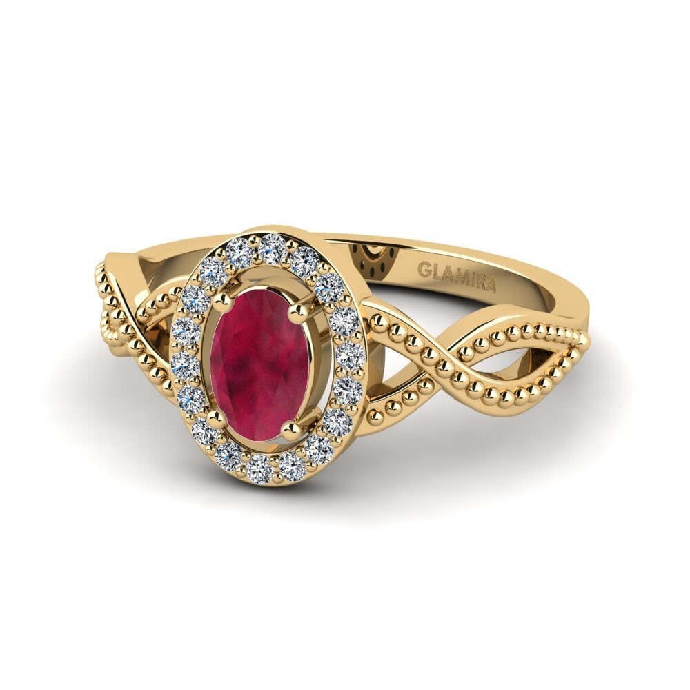 Ruby Women's Ring Seto
