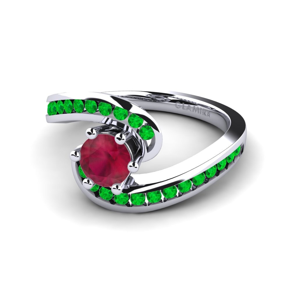 Ruby Engagement Ring Sevilla