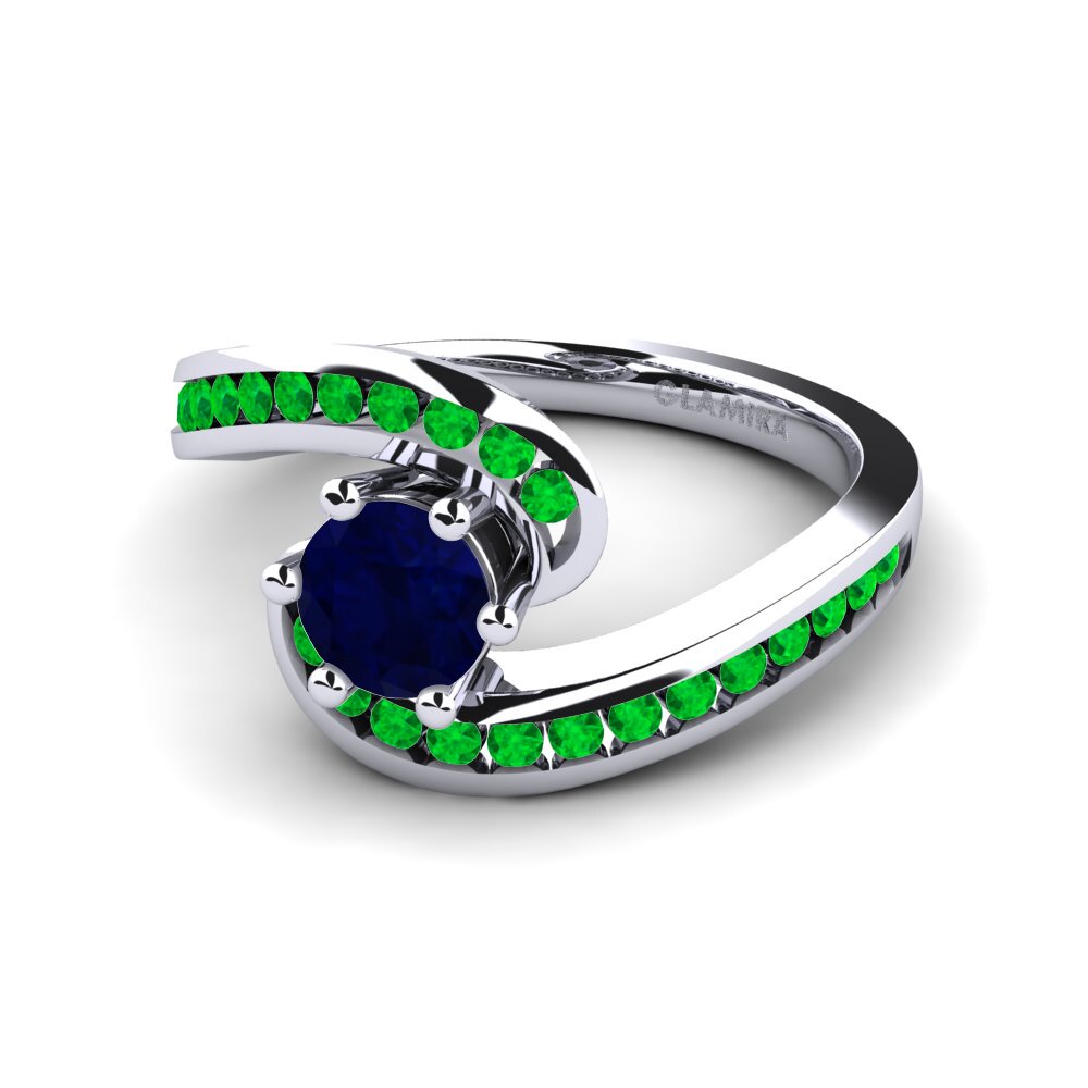Zafiro Anillo de compromiso Sevilla