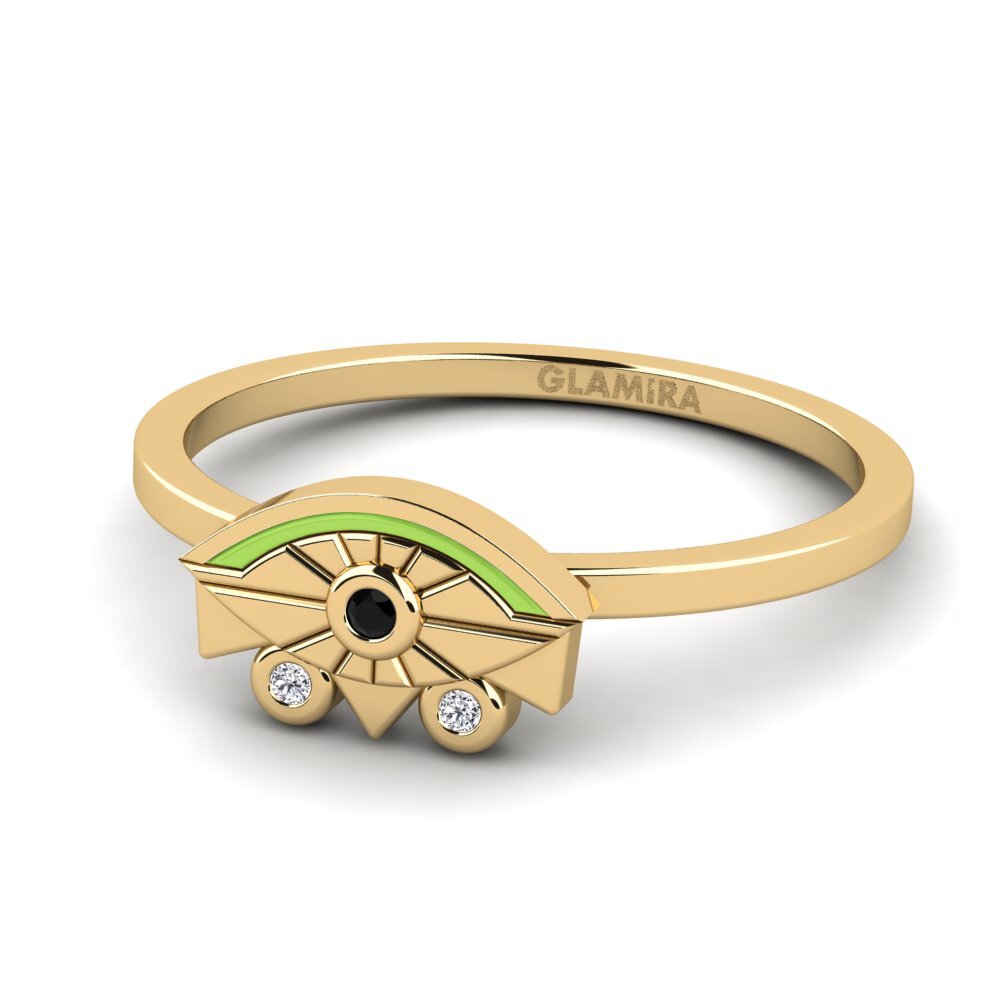 Schwarzer Diamant Ring Sgiath