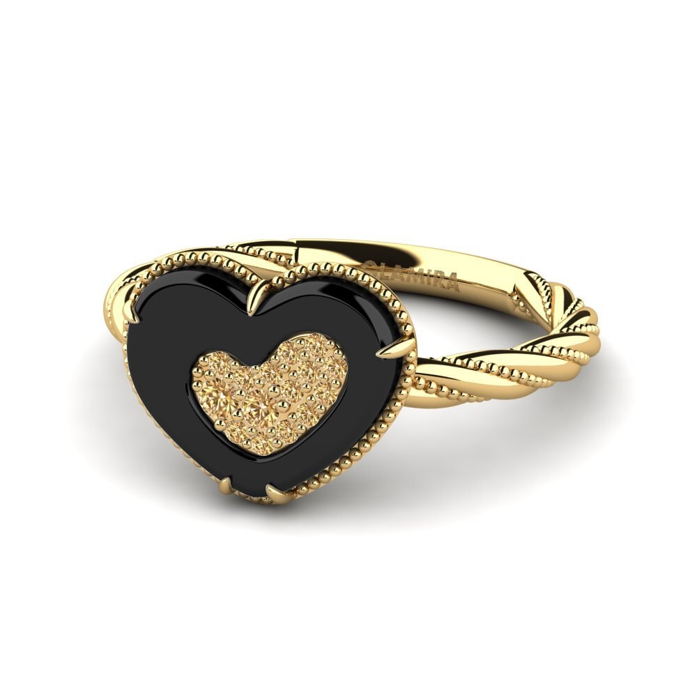 Diamante café Anillo Shadduck
