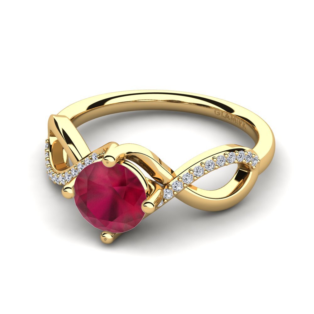 Ruby Engagement Ring Shaelin