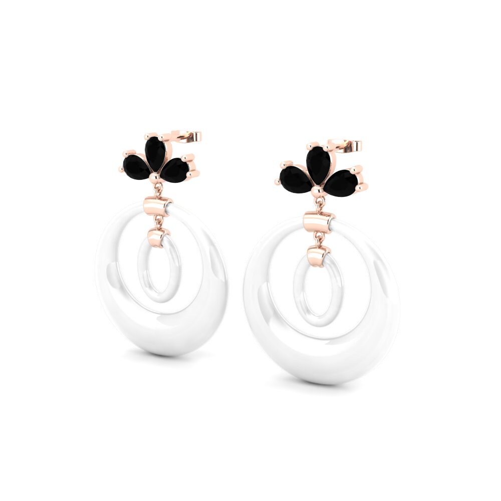 Pear Black Onyx Women's Earring Shameka