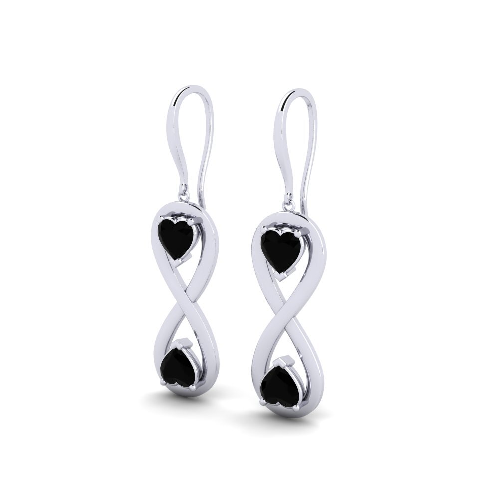 Black Sapphire Women's Earring Shammas