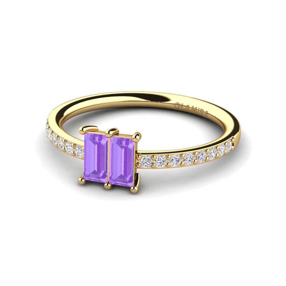 Bague Shantae Améthyste